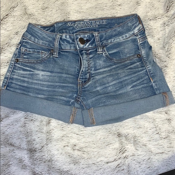 American Eagle Outfitters Pants - American eagle midi jean shorts American Eagle Outfitters Pants - American eagle midi jean shorts